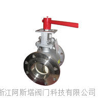 耐强酸碱衬氟法兰球阀