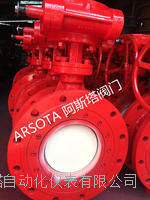 双向流硬碰硬旋球阀 工博牌旋球阀 球磨铸铁双向压旋球阀