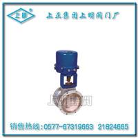  电子式电动调节(切断)蝶阀 